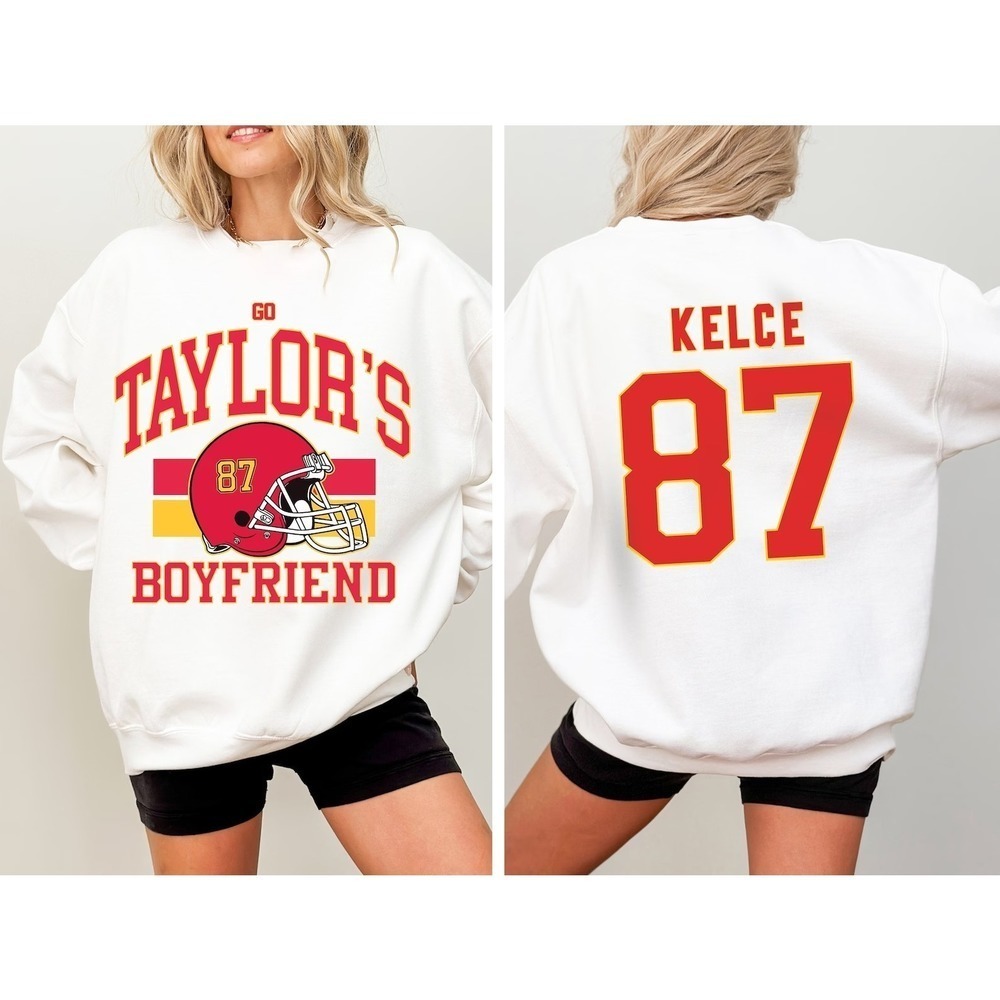 Taylor And Travis Sweatshirt Go Taylors Boyfriend 2 Sided Sweatshirt